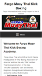 Mobile Screenshot of fargomuaythai.com